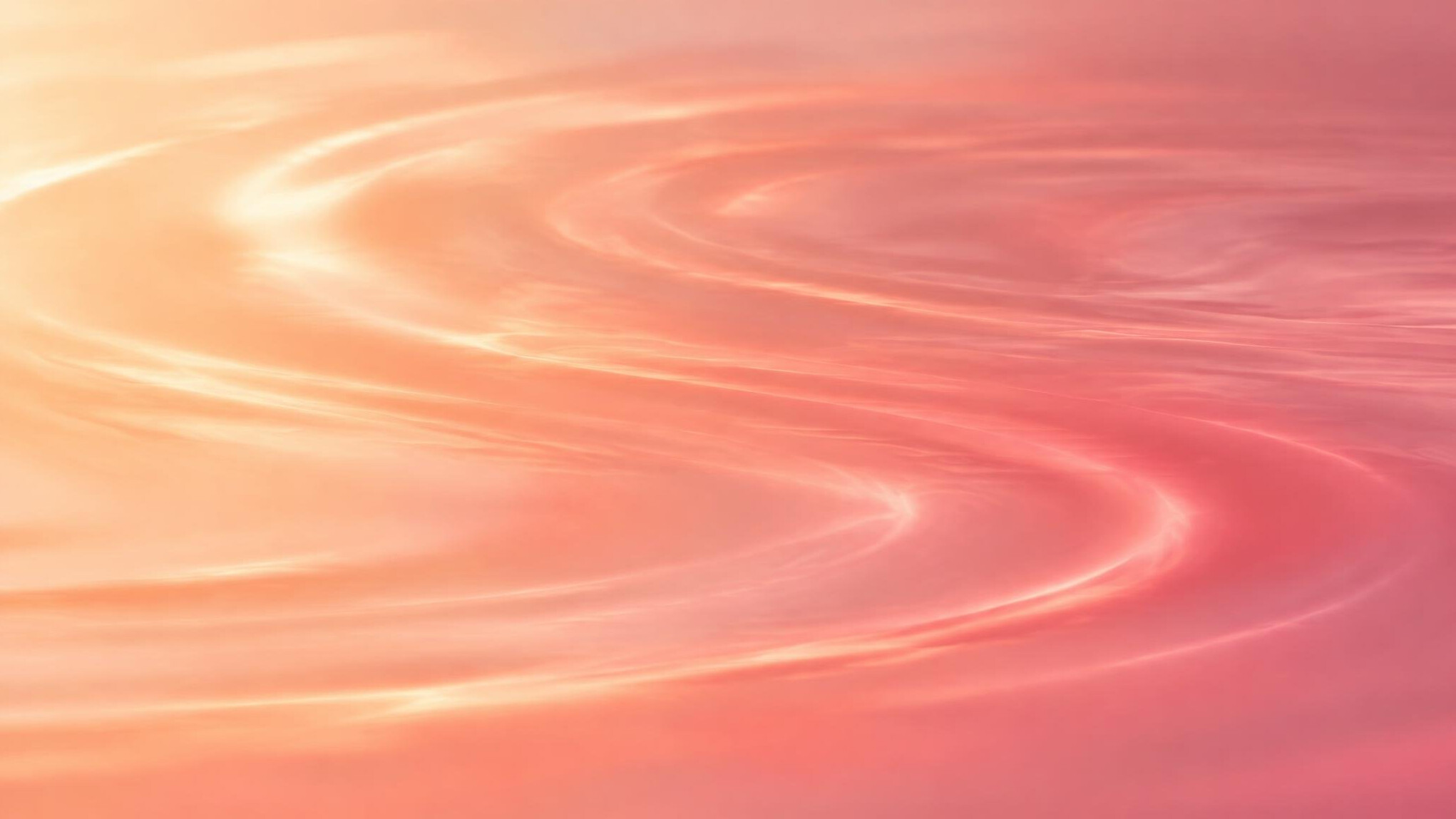 Abstract coral gradient swirl representing self reflection